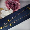  22KT GOLD LEAF AND FLOWER FANCY WOMEN CHAIN