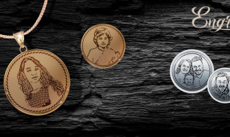 Our Best Selling Product: The Photo Engraved Gold Coin