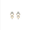 18KT  GOLD WOMEN FANCY EARRING COLLECTIONS