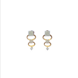 18KT  GOLD WOMEN FANCY EARRING COLLECTIONS 18KT  GOLD WOMEN FANCY EARRING COLLECTIONS