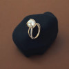 18KT GOLD  PEARL WOMEN FANCY RING