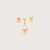 18KT GOLD BUTTERFLY PENDENT SET