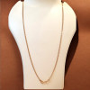 18KT GOLD DOUBLE LAYER WOMEN FANCY CHAIN