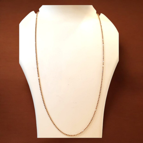 18KT GOLD FANCY WOMEN CLASSIC CHAIN