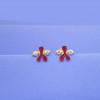 18KT GOLD KIDS CUTE EARRING