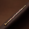 18KT GOLD PINK AND BEADS WOMEN FANCY BRACELET