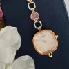18KT GOLD UNIQUE PINK WOMEN WATCH