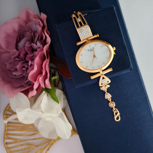 18KT GOLD UNIQUE WOMEN FANCY WATCH 