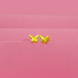 18KT Gold Butterfly Earrings 18KT Gold Butterfly Earrings