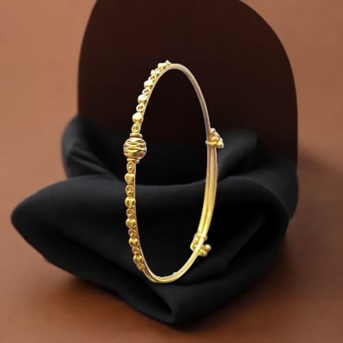 22KT GOLD ADJUSTABLE WOMEN BANGLE