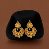 22KT GOLD ANTIQUE LAKSHMI WOMEN EARRING