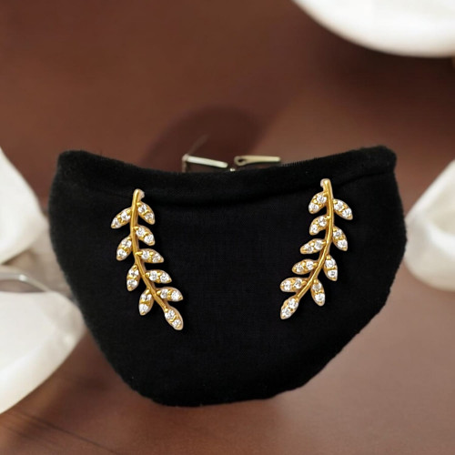 22KT GOLD BLUETOOTH EARRING