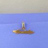 22KT GOLD CAR SHAPED KIDS PENDANT 