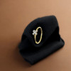 22KT GOLD CHARM ELEGANT WOMEN FANCY RING