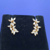 22KT GOLD CLUSTER BLUETOOTH WOMEN EARRING