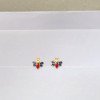 22KT GOLD CUTE BEE KIDS STUDS 