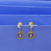 22KT GOLD CUTE DROP EARRING FOR WOMEN 