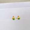 22KT GOLD CUTE KIDS STUDS