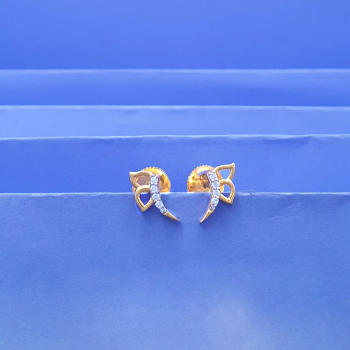 22KT GOLD CUTE WOMEN EARRING