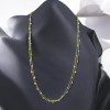 22KT GOLD DOUBLE LAYER FANCY WOMEN CHAIN