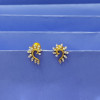 22KT GOLD EARCUFF STUDS FOR WOMEN 