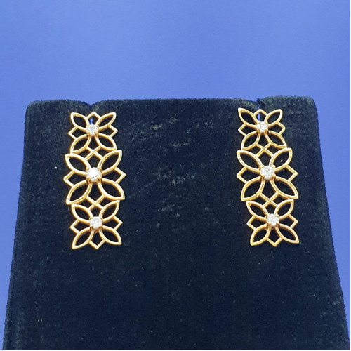 22KT GOLD ELEGANT BLUETOOTH WOMEN EARRING