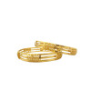 22KT GOLD FANCY BANGLES