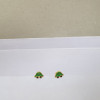 22KT GOLD GREEN CAR KIDS STUDS