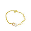 22KT GOLD INFINITY BRACELET