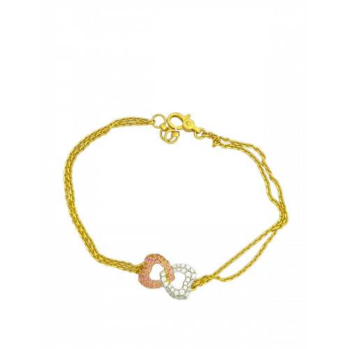 22KT GOLD INFINITY BRACELET