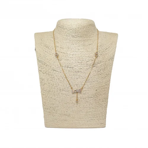22KT GOLD LOVE PENDANT SET 22KT GOLD LOVE PENDANT SET