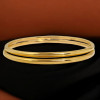 22KT GOLD PAIR SIMPLE WOMEN BANGLE