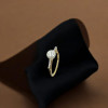 22KT GOLD PEARL FANCY RING