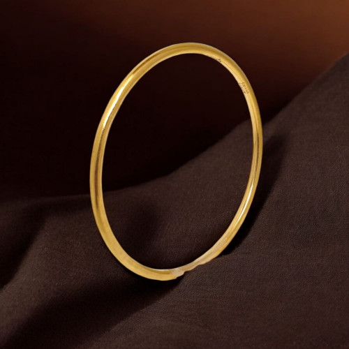 22KT GOLD PLAIN GOLD BANGLE