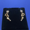 22KT GOLD STAR SHAPED BLUETOOTH EARRING 