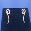 22KT GOLD STYLISH BLUETOOTH EARRING