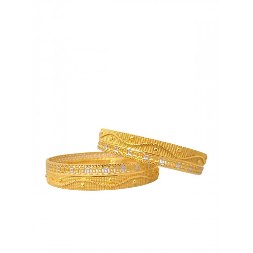 22KT GOLD UNIQUE FANCY BANGLES