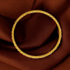 22KT GOLD VINTAGE SPIRAL TWIST BANGLE