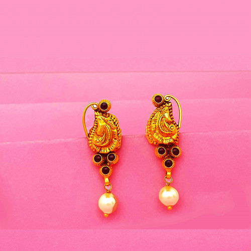 22KT Gold Antique Earrings