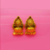 22KT Gold Thilgam Half Antique Jhumak Earrings