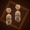 22KT Gold Pearl Earrings 22KT Gold Pearl Earrings