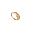 22KT  Gold Zircon Ring