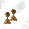 22KT Antique Tups Jhumiki