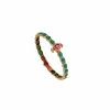 22KT Gold Emerald Bangles