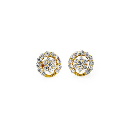 22KT Gold Casting Earring
