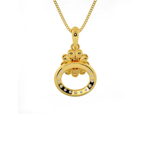 22KT Gold Casting Pendant