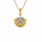 22KT Gold Casting Flower Pendant
