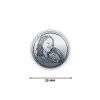 Double Sided Photo Engraved 999KT 5gm Silver Coin