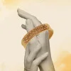 22KT Gold Antique Plain Bangle
22KT Gold Antique Plain Bangle