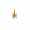 22KT Gold Casting Shiva Lingam Pendant
